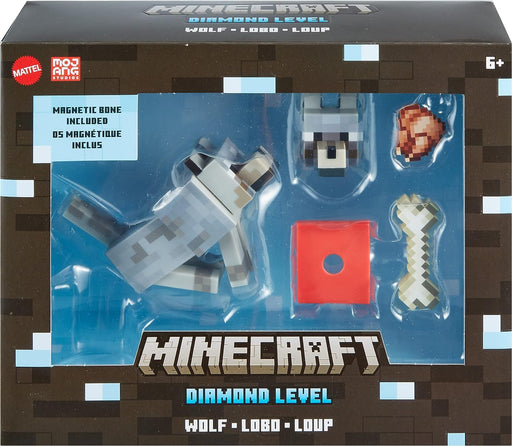 Minecraft - Diamond Level Wolf Playset