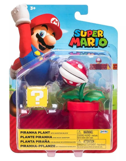 Super Mario - 4" Piranha Plant Figure