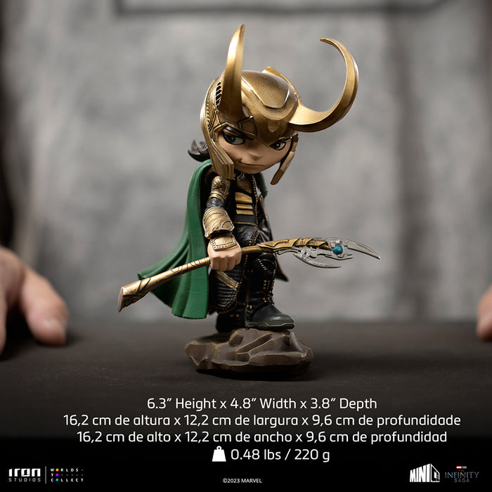 IronStudios - MiniCo Figurines: Marvel Avengers Infinity Saga (Loki)