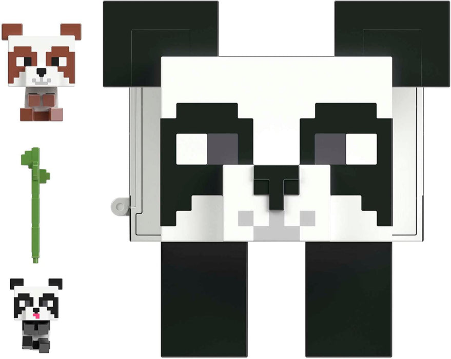 Minecraft - Mini Mobhead Panda Playset