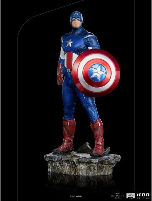 IronStudios - Marvel The Infinity Saga: BDS 1:10 Art Scale Statue (Captain America)