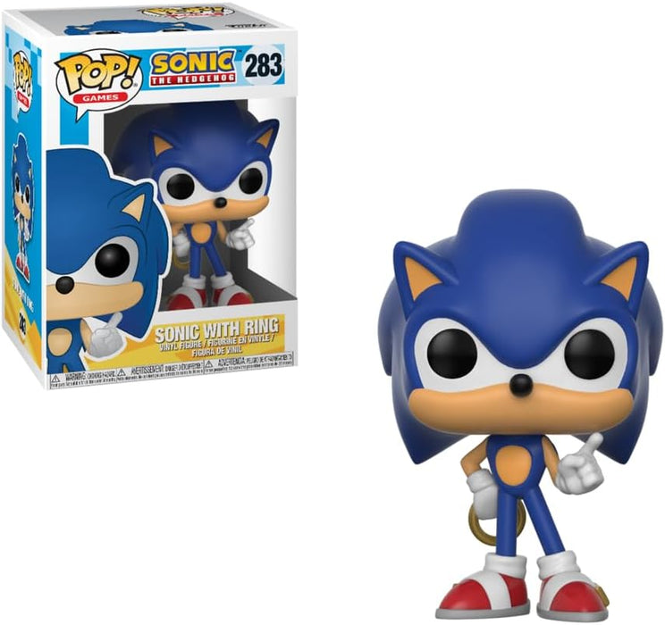 Funko - Games: Sonic The Hedgehog (Sonic w/ Ring)