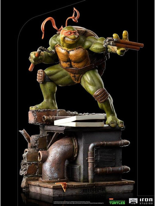 IronStudios - Teenage Mutant Ninja Turtles: 1:10 Art Scale Statue (Michelangelo)