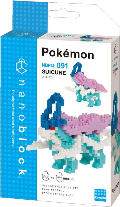 Nanoblock: Pokemon - Suicune Figure