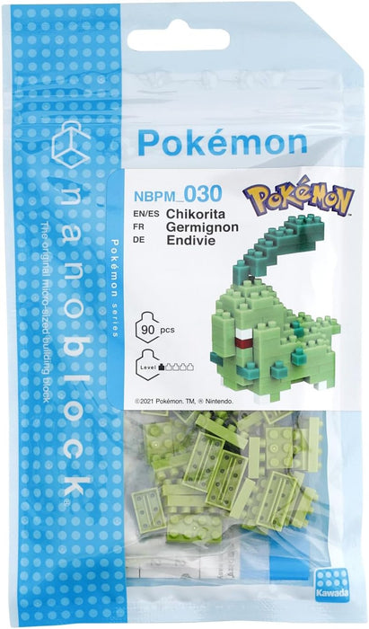 Nanoblock: Pokemon - Chikorita Figure