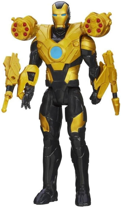 Marvel Avengers Assemble Action Figure: Titan Hero Series (Gold Iron Man)