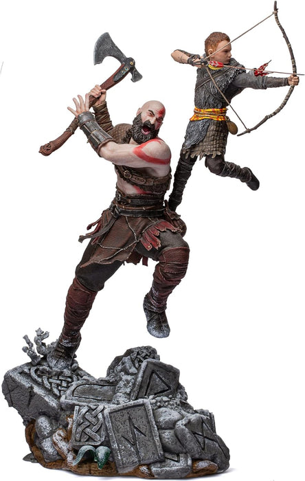 IronStudios - God Of War: 1:10 Art Scale Statue (Kratos & Atreus)
