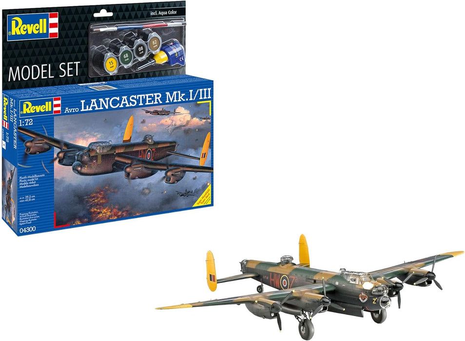 REVELL 64300 - Avro Lancaster Mk.I/III 1:72 Scale Model Plane