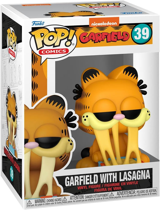 Funko - Comics: Garfield (Garfield w/ Lasagna)