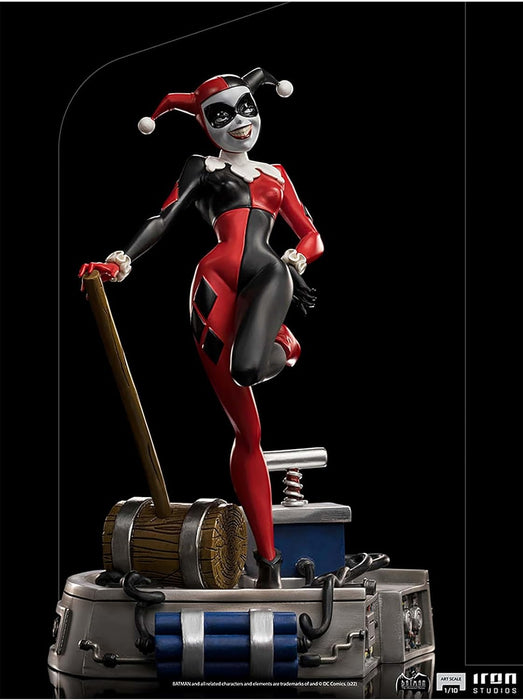 IronStudios - DC Comics Batman Animated Series: 1:10 Art Scale Statue (Harley Quinn)