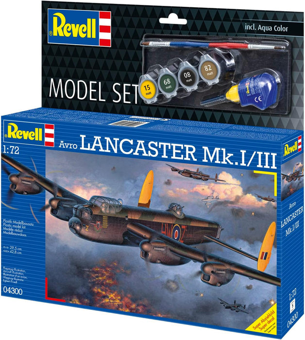 REVELL 64300 - Avro Lancaster Mk.I/III 1:72 Scale Model Plane