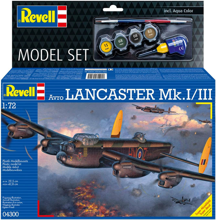 REVELL 64300 - Avro Lancaster Mk.I/III 1:72 Scale Model Plane