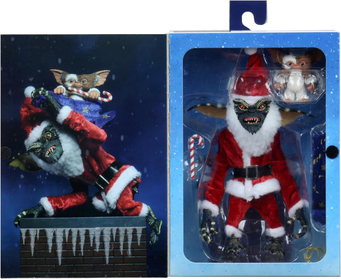 Gremlins Santa Stripe And Gizmo 7 Inch Scale Action Figures