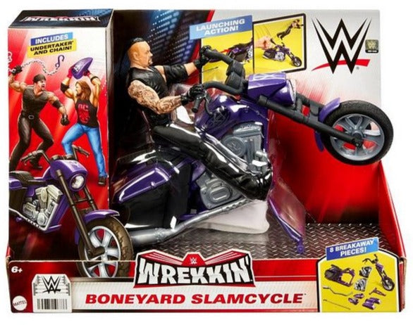 WWE : Wrekkin' Boneyard Slamcycle Figure (The Undertaker)