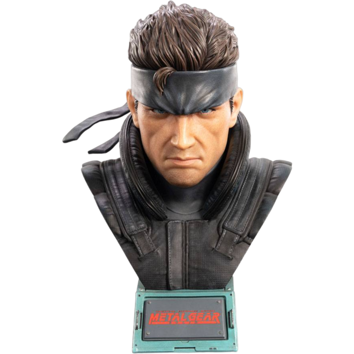 First4Figures - Metal Gear Solid (Solid Snake Life-Size Bust) RESIN Statue