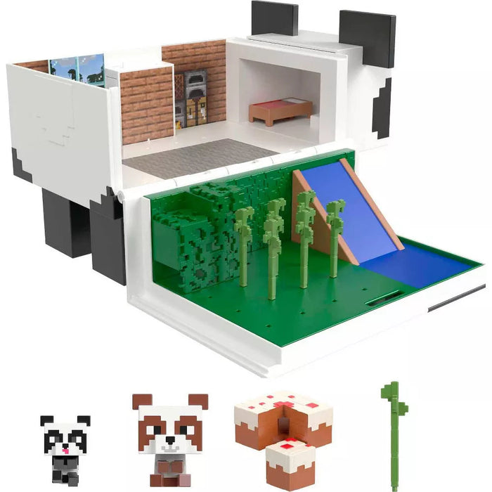 Minecraft - Mini Mobhead Panda Playset