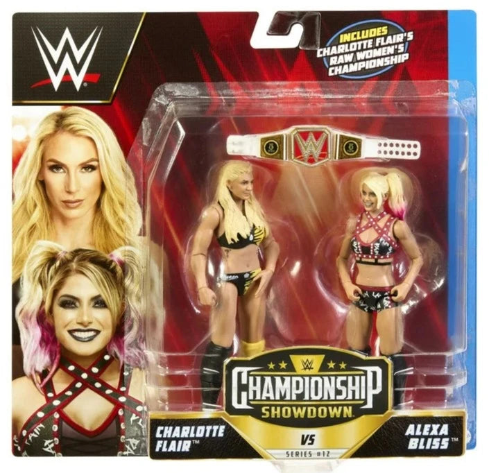 WWE : Championship Showdown Figure Double Pack (Charlotte Flair & Alexa Bliss)