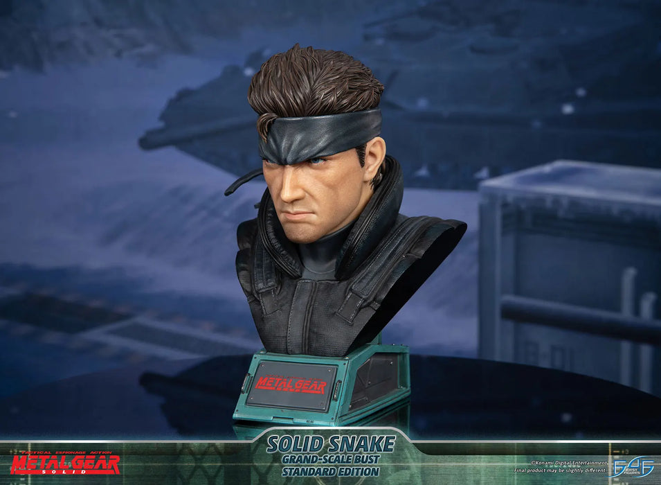 First4Figures - Metal Gear Solid (Solid Snake Grand-Scale Bust) RESIN Statue