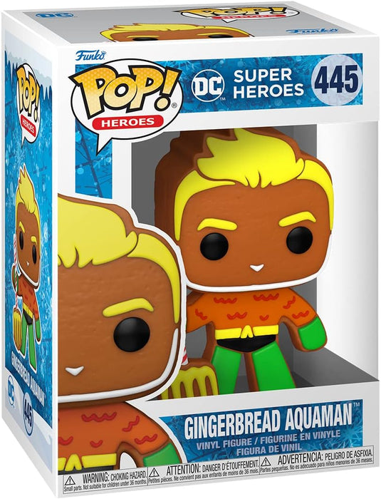Funko - Heroes: DC Holiday Super Heroes (Gingerbread Aquaman)