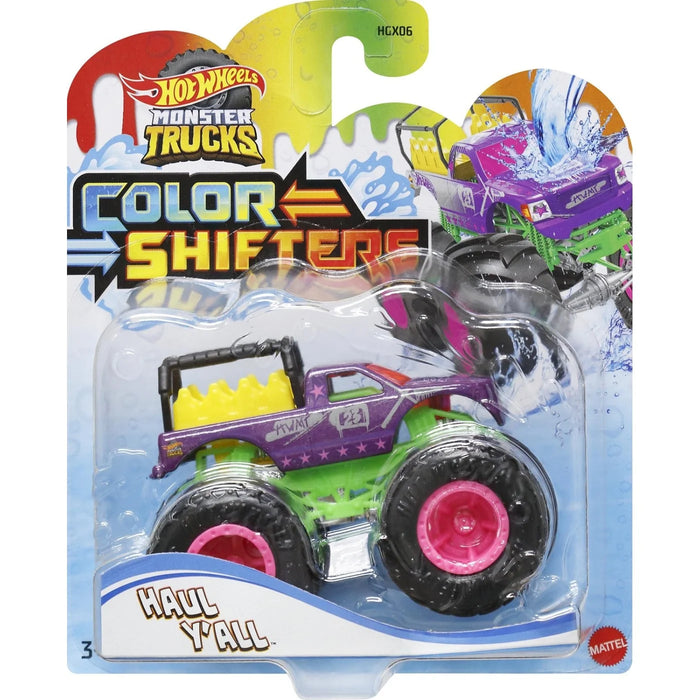 Hot Wheels Monster Trucks Colour Shifters - Haul Y'all
