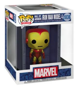 Funko - Deluxe: Marvel (Iron Man Model 4 - Hall Of Armor)