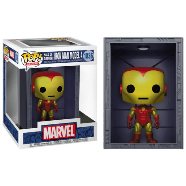 Funko - Deluxe: Marvel (Iron Man Model 4 - Hall Of Armor)