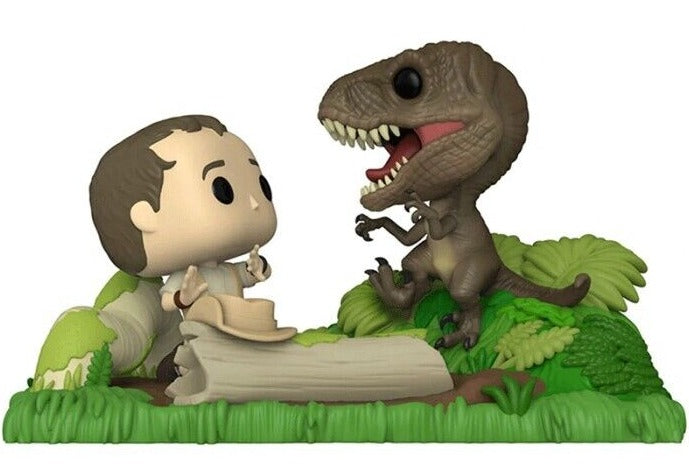 Funko - Moments: Jurassic Park (Muldoon Raptor Hunt)