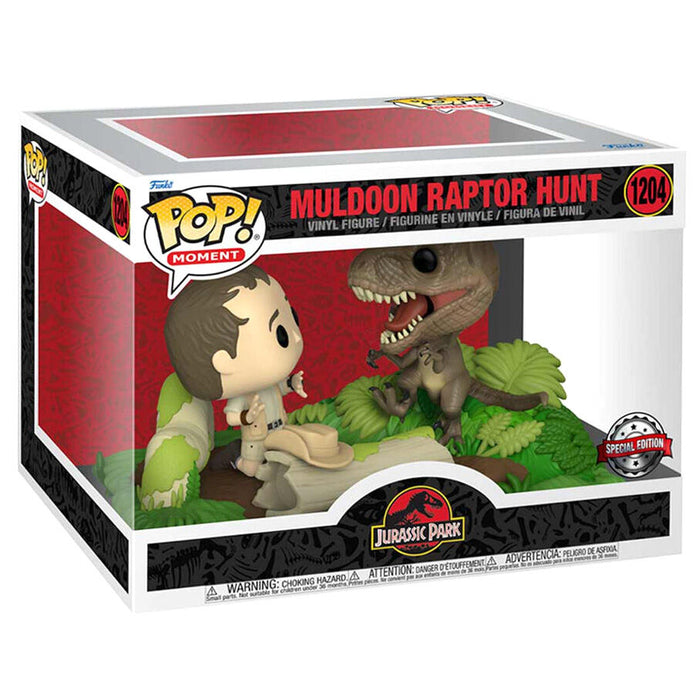 Funko - Moments: Jurassic Park (Muldoon Raptor Hunt)