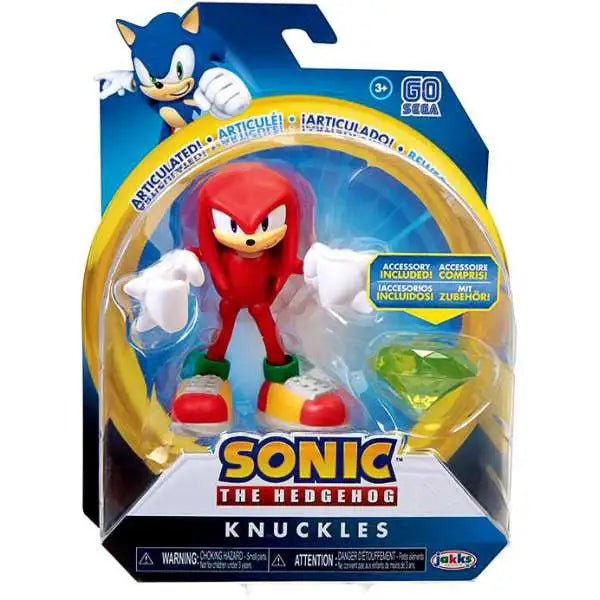 Sonic The Hedgehog - 4" Articulated Figure (Knuckles)