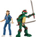 Teenage Mutant Ninja Turtles vs Stranger Things - Leonardo & Eleven Figure Set