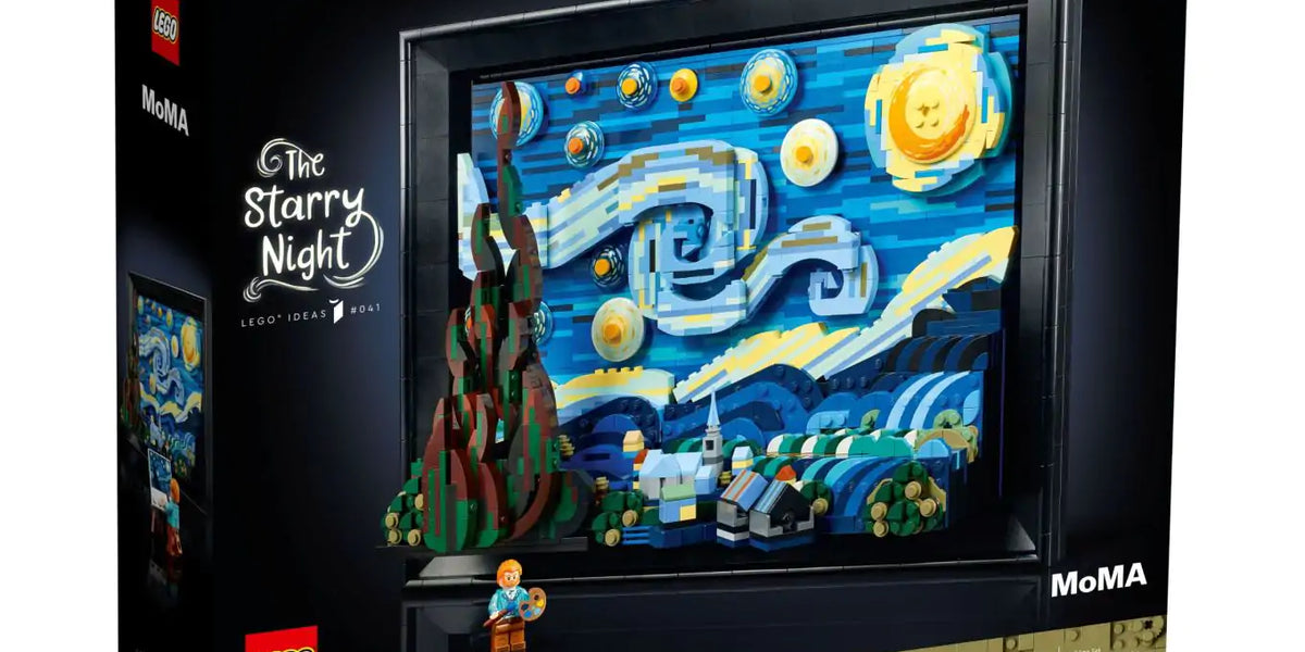 LEGO Ideas The Starry Night Vincent Van Gogh REACTIVE Figures