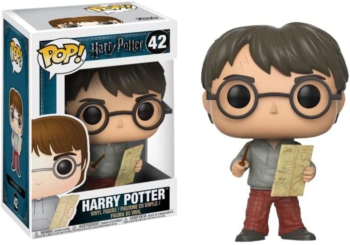 Funko - Movies: Harry Potter (Harry Potter w/ Marauders Map)