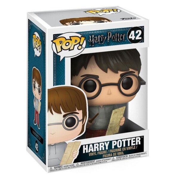 Funko - Movies: Harry Potter (Harry Potter w/ Marauders Map)