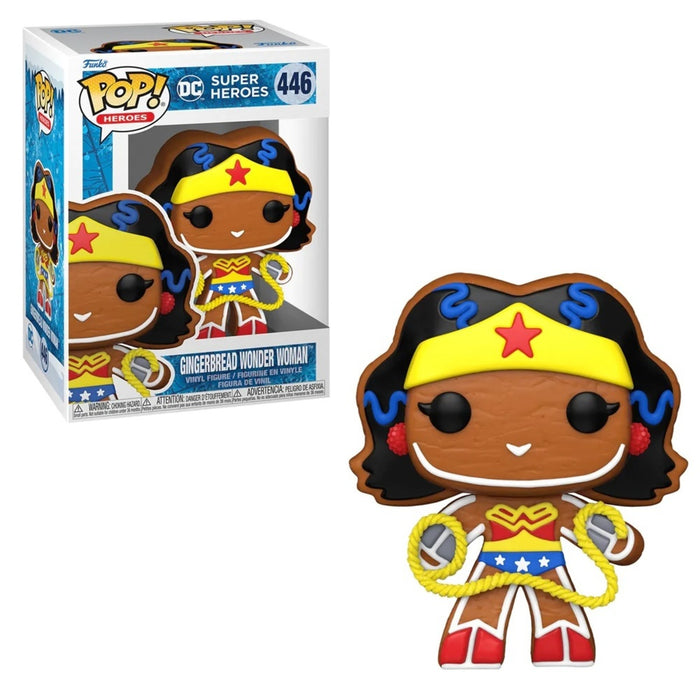 Funko - Heroes: DC Holiday Super Heroes (Gingerbread Wonder Woman)