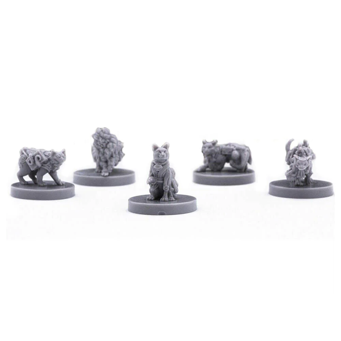 Steamforged Games - Secrets Of Gullet Cove RPG Figures (Cats Of Gullet Cove)