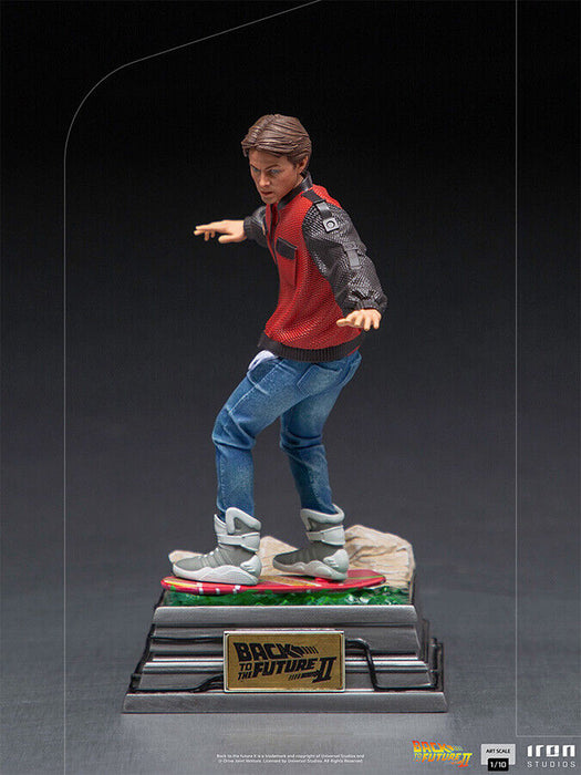 IronStudios - Back To The Future: 1:10 Art Scale Statue (Marty McFly on Hoverboard)