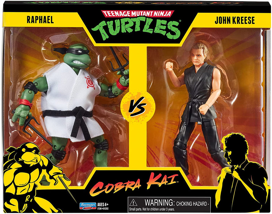 TMNT vs Cobra Kai 2-Packs Raphael vs John Kreese