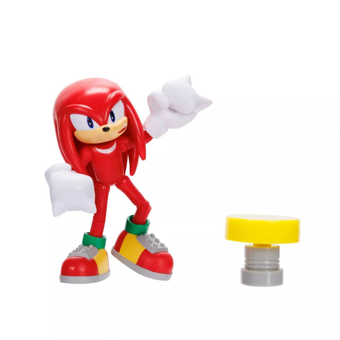 Sonic The Hedgehog - 4" Articulated Knuckles Figure With Accessory