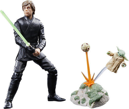 Star Wars The Black Series - The Book Of Boba Fett 15cm Luke Skywalker & Grogu Figure