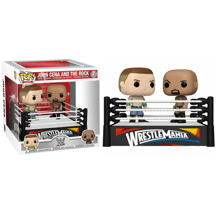 Funko - Moments: WWE (John Cena & The Rock)