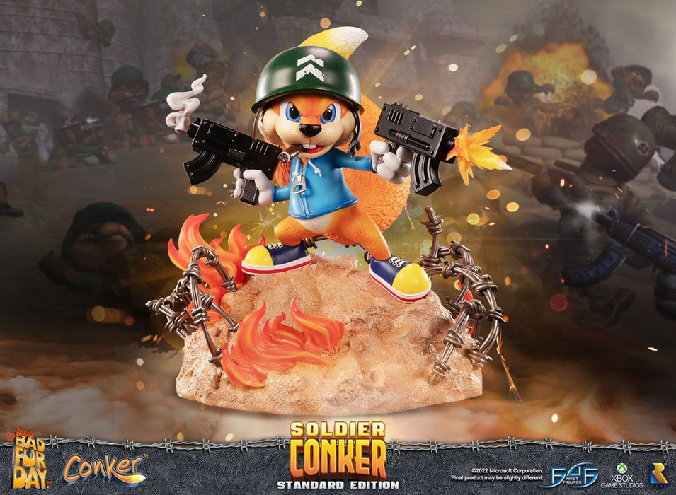 First4Figures - Conker (Soldier Conker) RESIN Statue