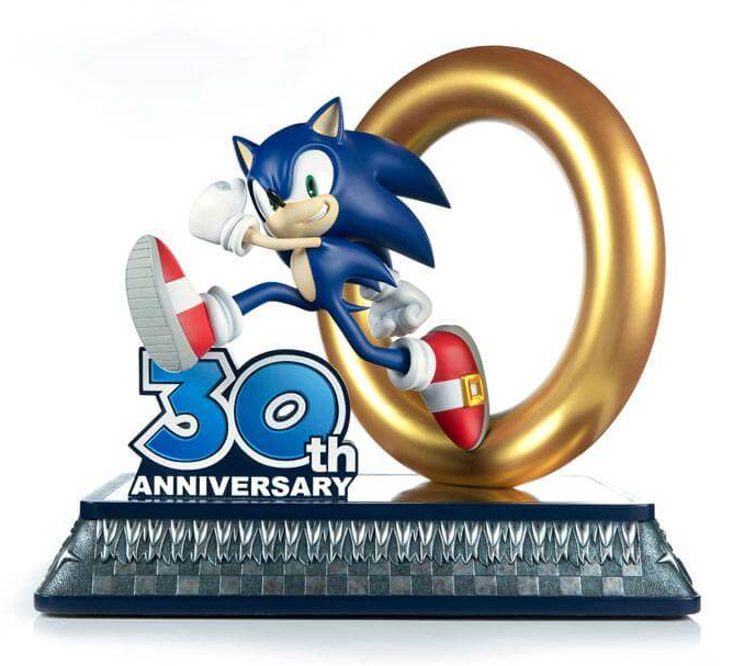 First4Figures - Sonic The Hedgehog: Sonic (30th Anniversary) RESIN Statue