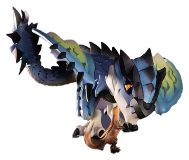 Animegami Chibi - Monster Hunter PVC (Azure Rathalos) Figure