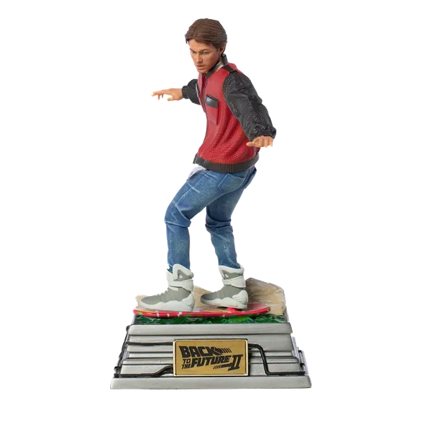 IronStudios - Back To The Future: 1:10 Art Scale Statue (Marty McFly on Hoverboard)