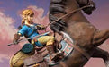 First4Figures - The Legend Of Zelda: Breath Of The Wild (Link On Horseback) RESIN Statue
