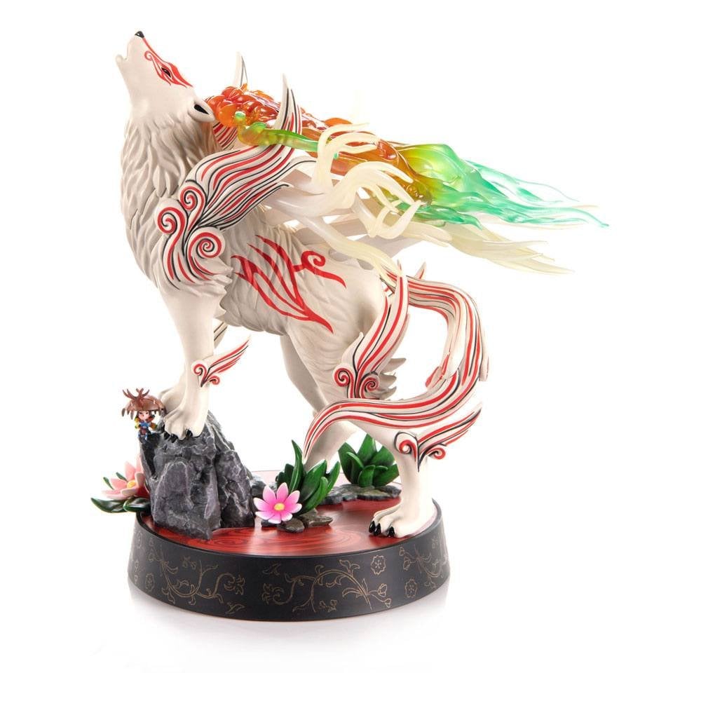 Okamiden Chibiterasu PVC statue on the way from First 4 Figures