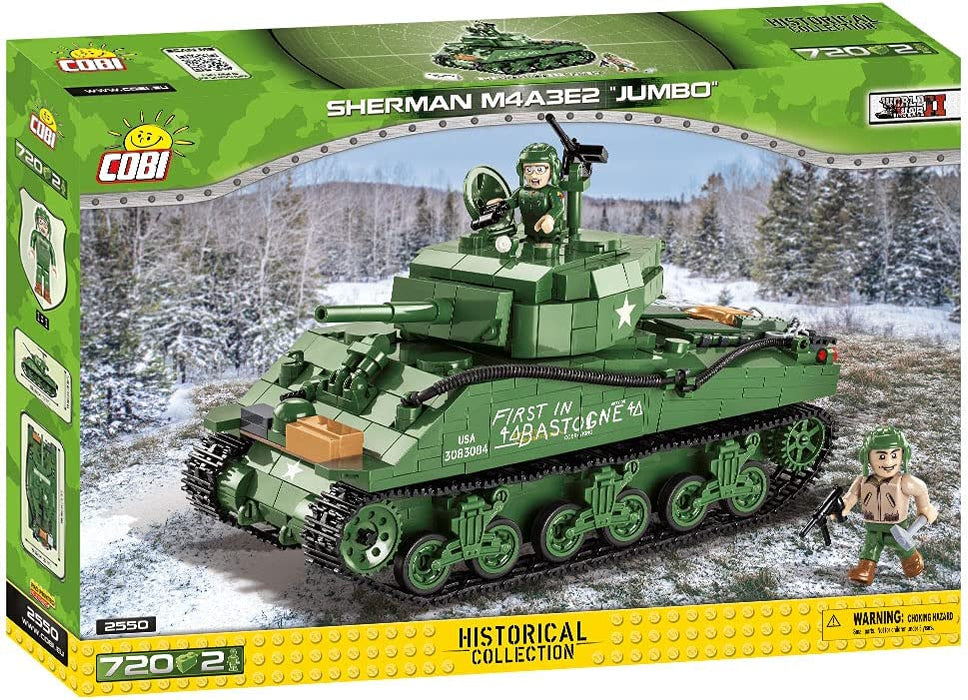 COBI - World War II - SHERMAN M4A3E2 720 pieces