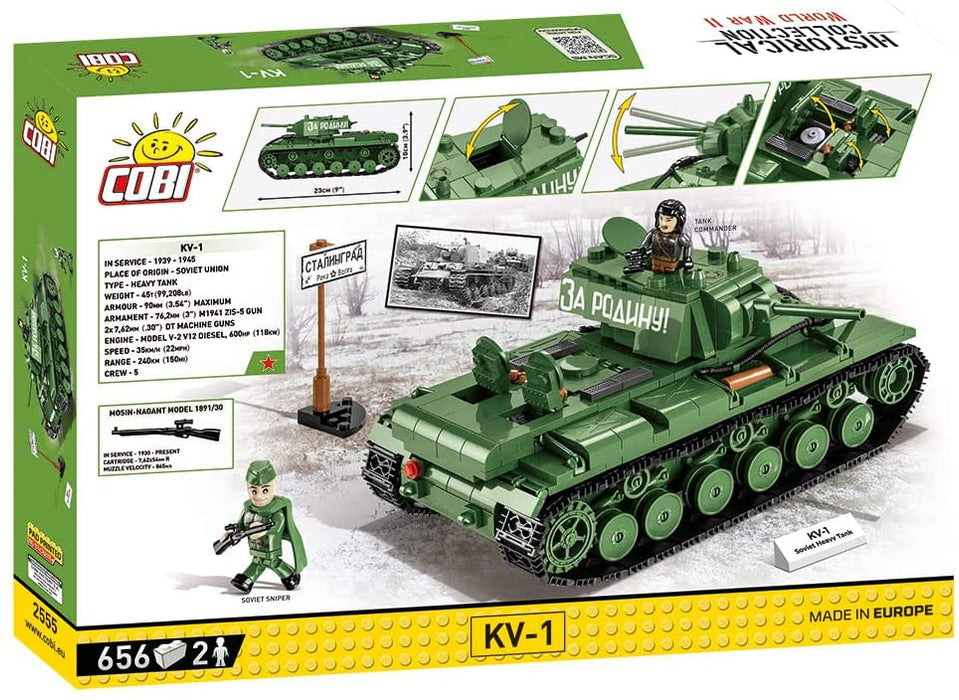 Cobi - World War II - KV-1 590 pieces