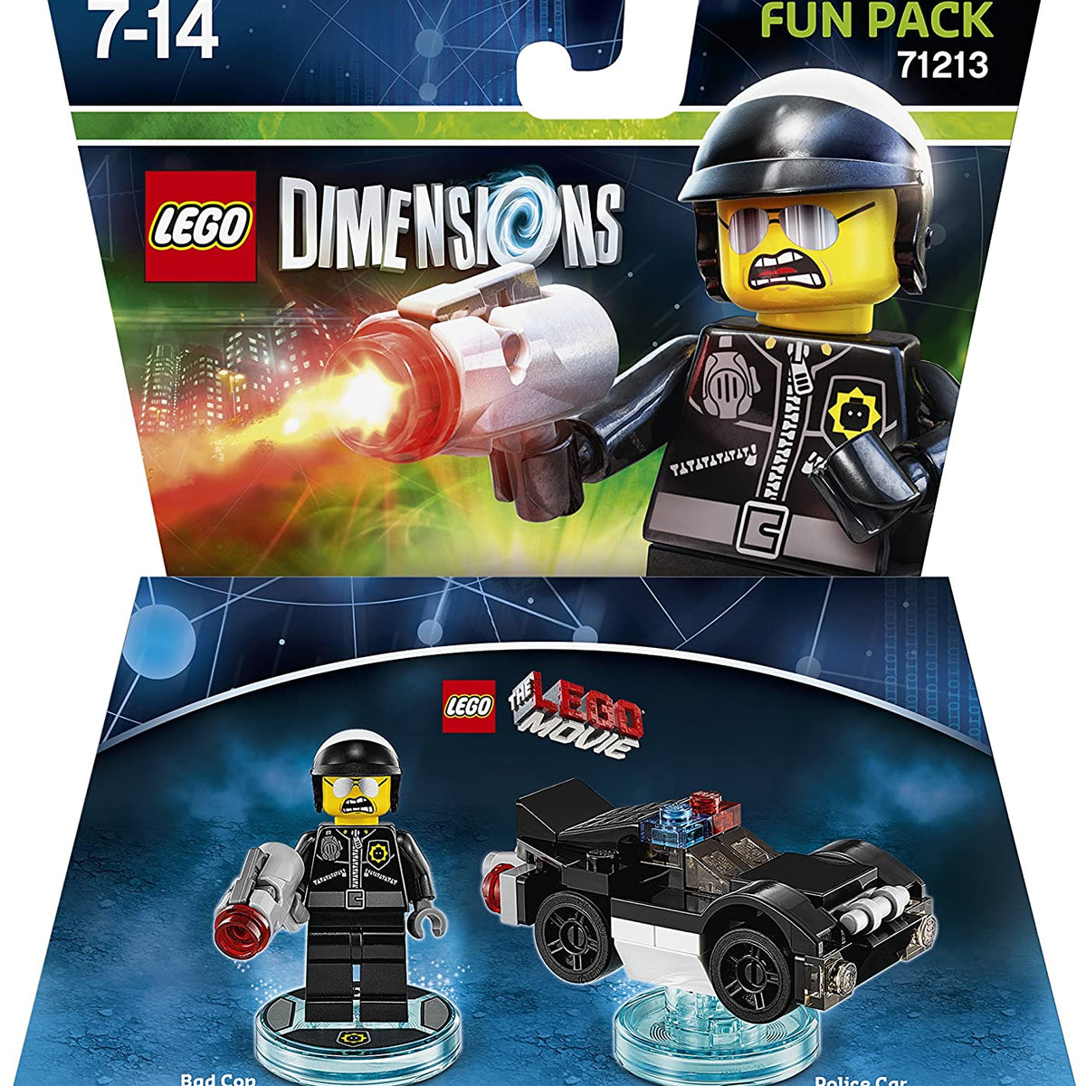 Lego Dimensions: Fun Pack - Lego Movie (Bad Cop) — REACTIVE Figures