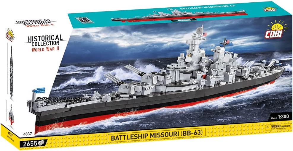 COBI - World War II Warships - MISSOURI 2655 pieces